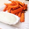 Pommes, Süßkartoffel-Pommes, Pommes Frites, Fries, Süßkartoffel, sweet potatoes, batate