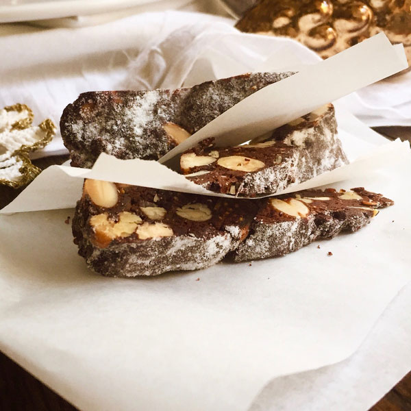 Panforte, Weihnachten, backen, Weihnachtsbäckerei, Weihnachtskuchen, Christmas cake, dairy free, vegan, laktosefrei